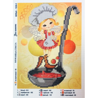 Схема для вишивки бісером "Фея компоту"