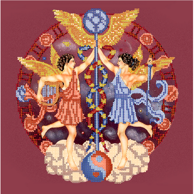 Схема для вишивки бісером "Близнюки"