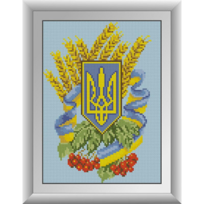 Набір алмазного живопису "Герб України 3"